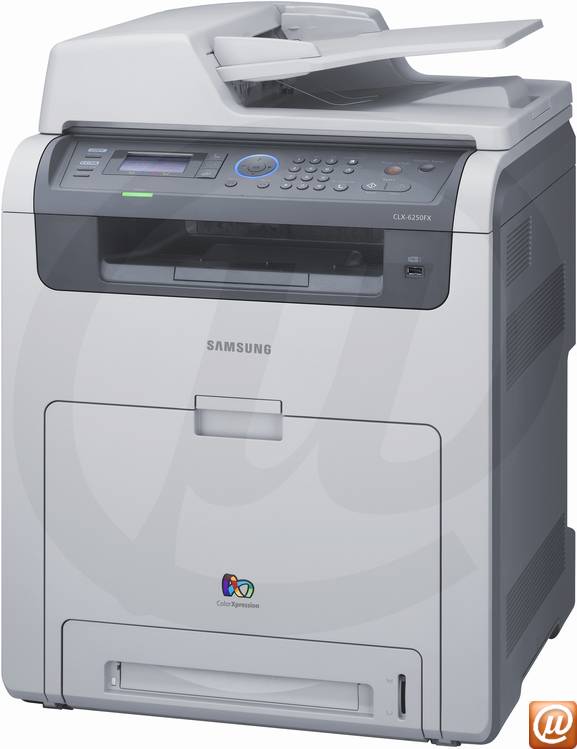 CLX-6250FX/XAZ - Impressora Multifuncional Laser Color Samsung CLX-6250FX (Impresso / Cpia: 24ppm; Scanner Duplex; Fax) Duplex